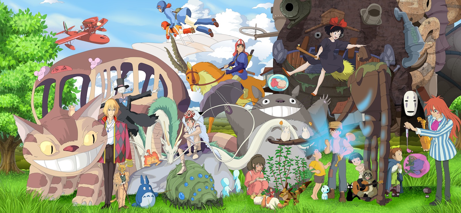 characters Ghibli